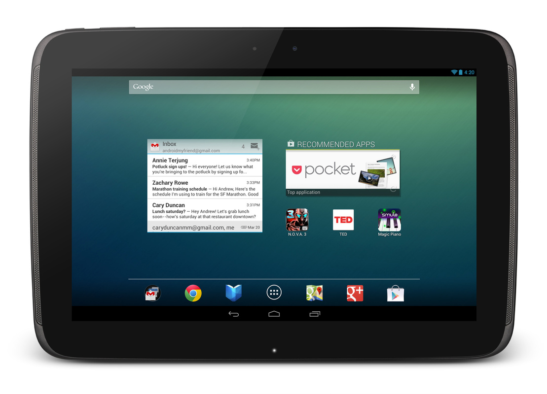 Google lanceert nieuwe Nexus 10 tablet - Technieuws